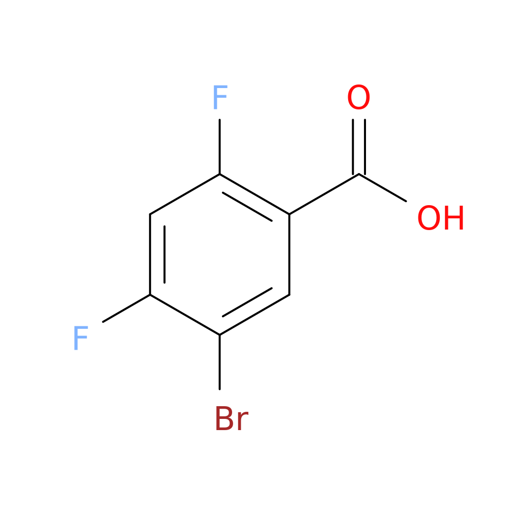 5-Bromo-2,4-difluorobenzoic acid