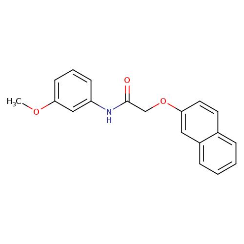 N-(3-methoxyphenyl)-2-(2-naphthyloxy)acetamide