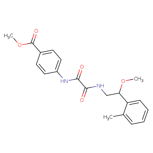 methyl 4-({[2-methoxy-2-(2-methylphenyl)ethyl]carbamoyl}formamido)benzoate