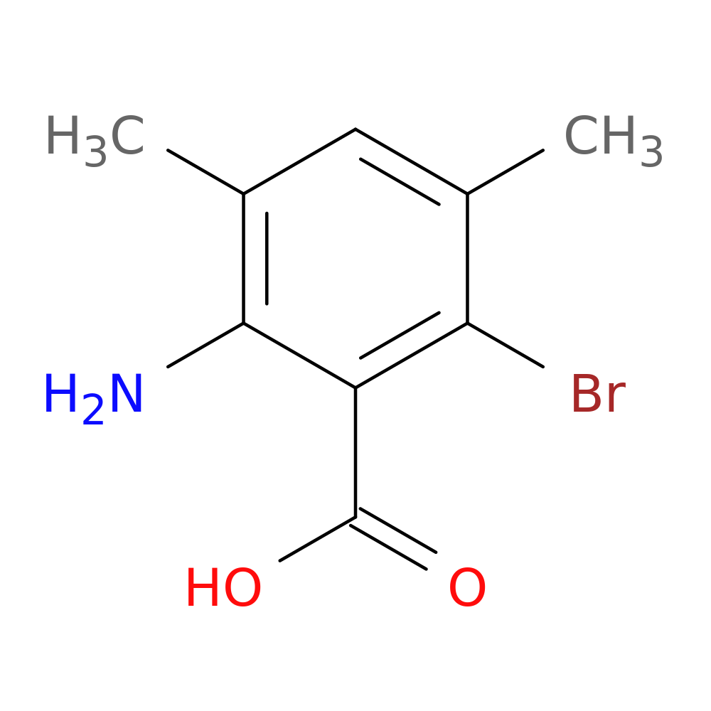2-Amino-6-bromo-3,5-dimethylbenzoic Acid