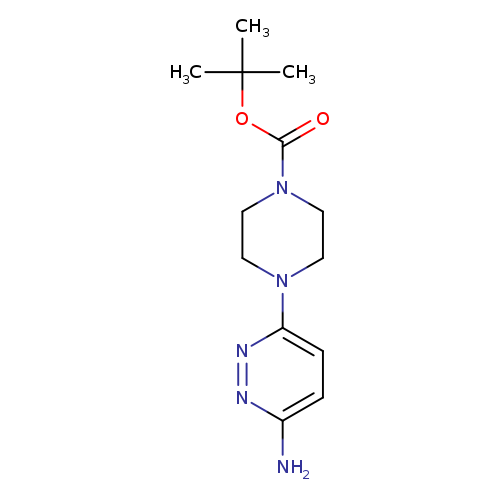 tert-Butyl 4-(6-aminopyridazin-3-yl)piperazine-1-carboxylate