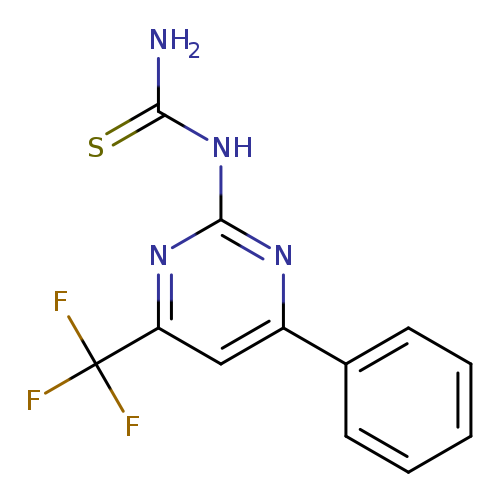N-[4-Phenyl-6-(trifluoromethyl)pyrimidin-2-yl]thiourea