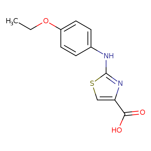 2-((4-Ethoxyphenyl)amino)-1,3-thiazole-4-carboxylic acid