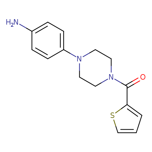 (4-[4-(2-Thienylcarbonyl)piperazin-1-yl]phenyl)amine
