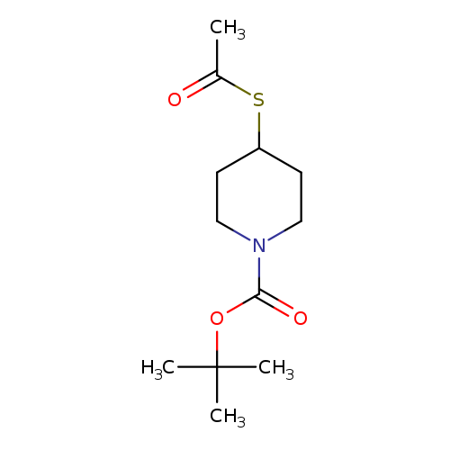 tert-Butyl 4-(acetylthio)piperidine-1-carboxylate