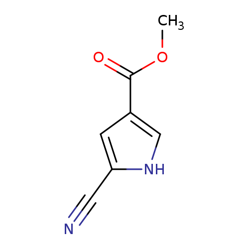 1H-Pyrrole-3-carboxylic acid, 5-cyano-, methyl ester