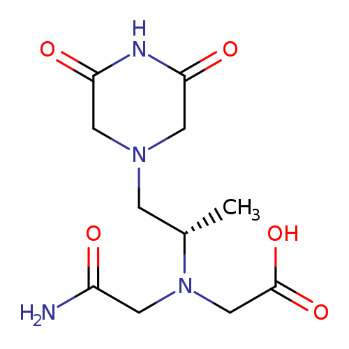 N-(2-Amino-2-oxoethyl)-N-[(1S)-2-(3,5-dioxo-1-piperazinyl)-1-methylethyl]-glycine
