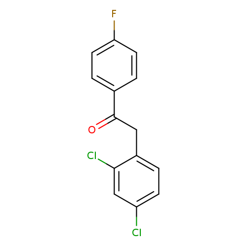 2-(2,4-dichlorophenyl)-1-(4-fluorophenyl)ethan-1-one