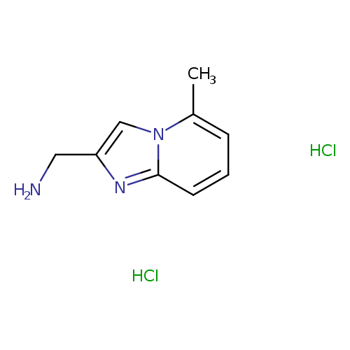 [(5-methylimidazo[1,2-a]pyridin-2-yl)methyl]amine dihydrochloride