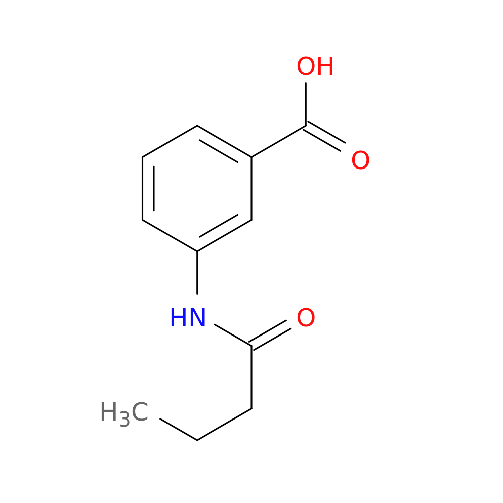 3-(Butyrylamino)benzoic acid