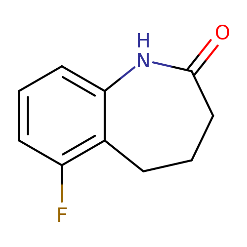 6-Fluoro-4,5-dihydro-1H-benzo[b]azepin-2(3H)-one