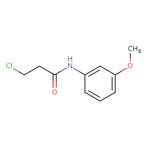 3-Chloro-N-(3-methoxyphenyl)propanamide