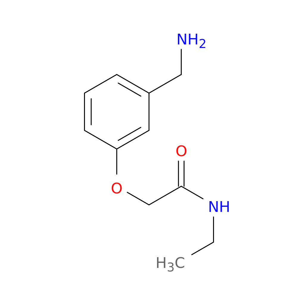 2-[3-(aminomethyl)phenoxy]-N-ethylacetamide