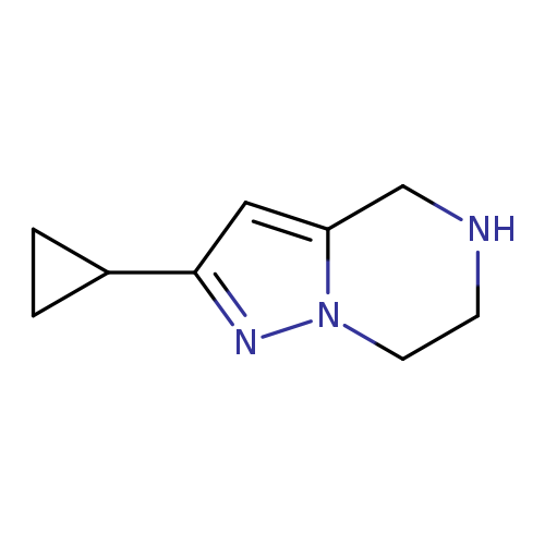 2-cyclopropyl-4H,5H,6H,7H-pyrazolo[1,5-a]pyrazine