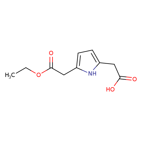 2-[5-(2-ethoxy-2-oxoethyl)-1H-pyrrol-2-yl]acetic acid