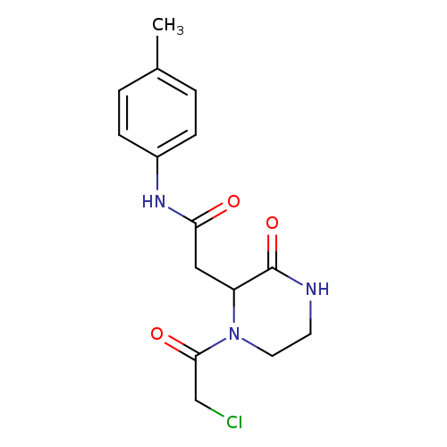 2-[1-(Chloroacetyl)-3-oxopiperazin-2-yl]-n-(4-methylphenyl)acetamide