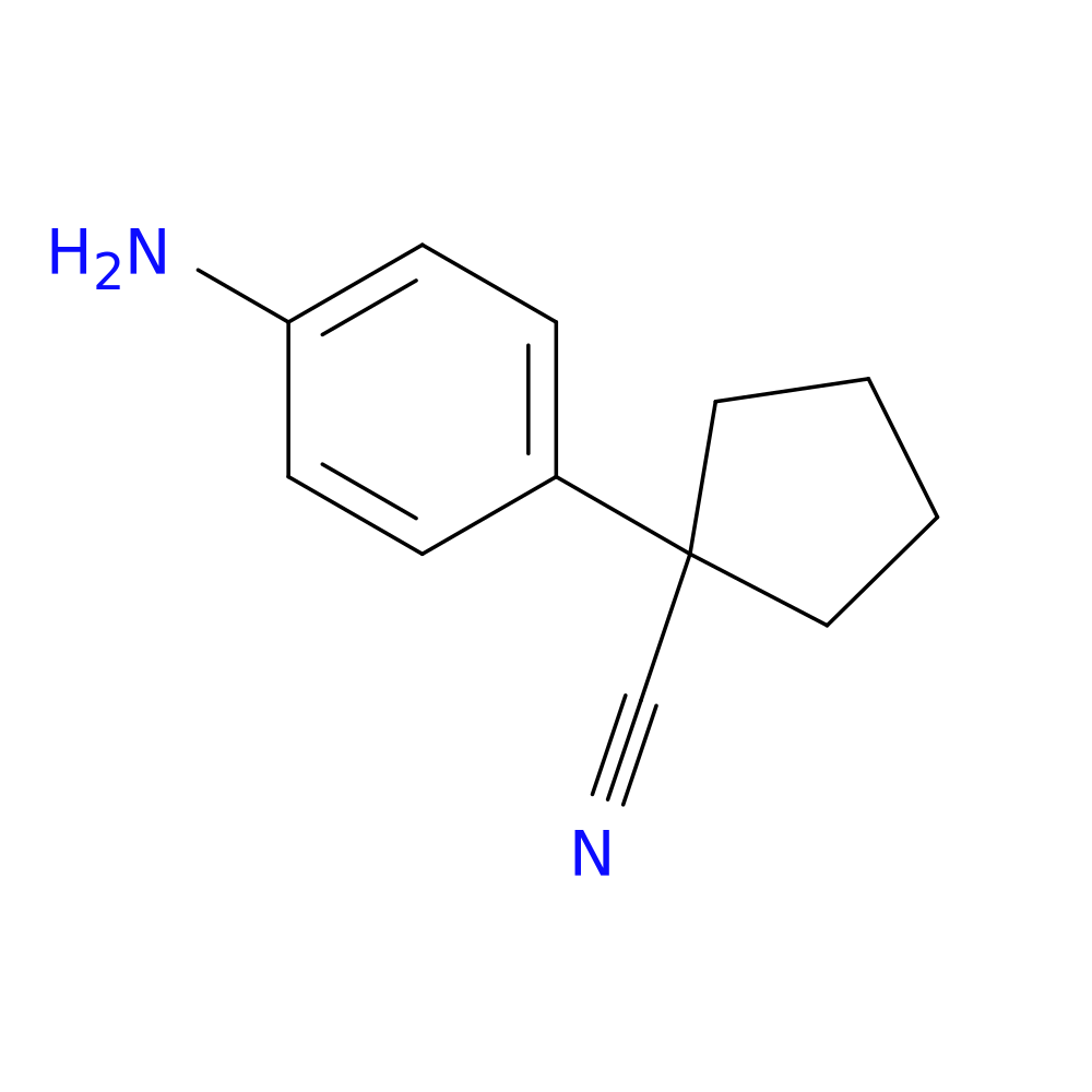 1-(4-Aminophenyl)cyclopentanecarbonitrile