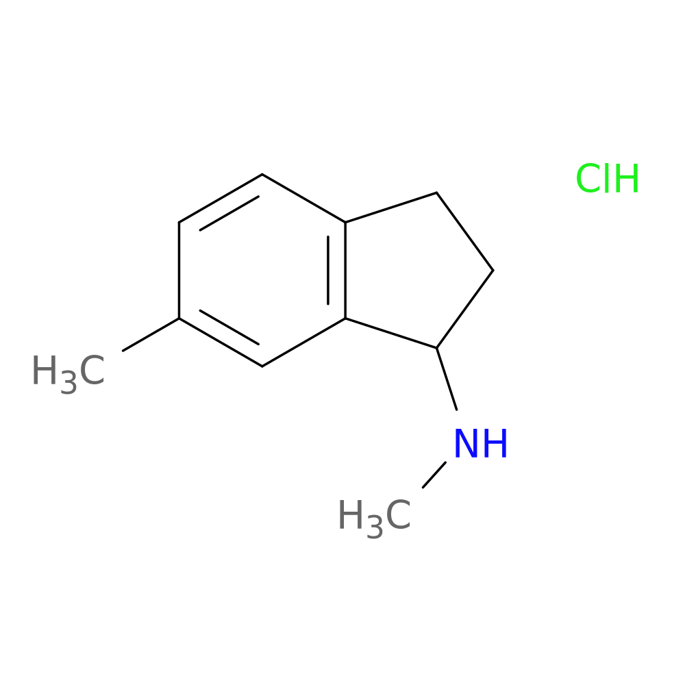N,6-dimethyl-2,3-dihydro-1H-inden-1-amine hydrochloride