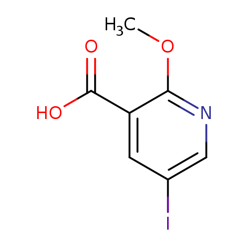 5-Iodo-2-methoxy-3-pyridinecarboxylic acid
