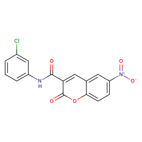 N-(3-chlorophenyl)-6-nitro-2-oxo-2H-chromene-3-carboxamide
