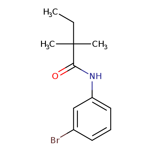 N-(3-bromophenyl)-2,2-dimethylbutanamide