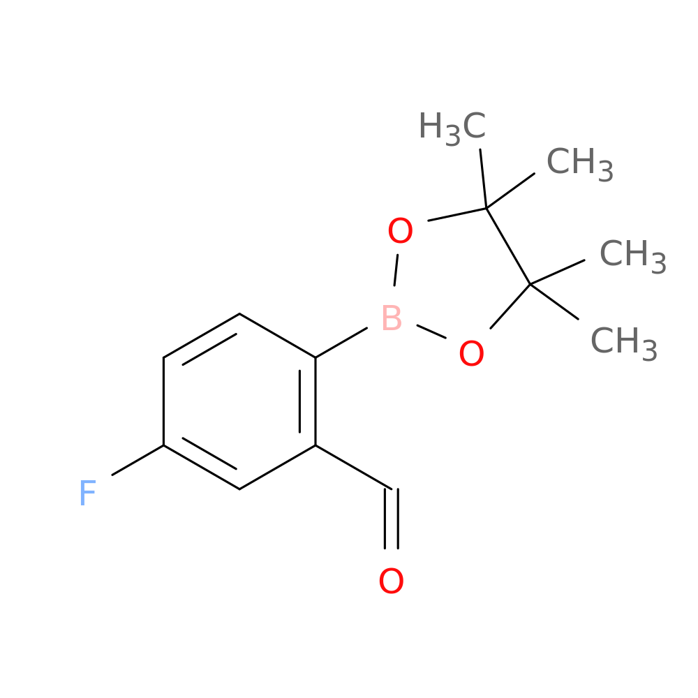 5-Fluoro-2-(4,4,5,5-tetramethyl-1,3,2-dioxaborolan-2-yl)benzaldehyde