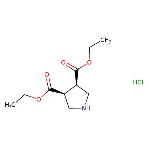 Cis-3,4-diethyl-pyrrolidine-3,4-dicarboxylate hydrochloride