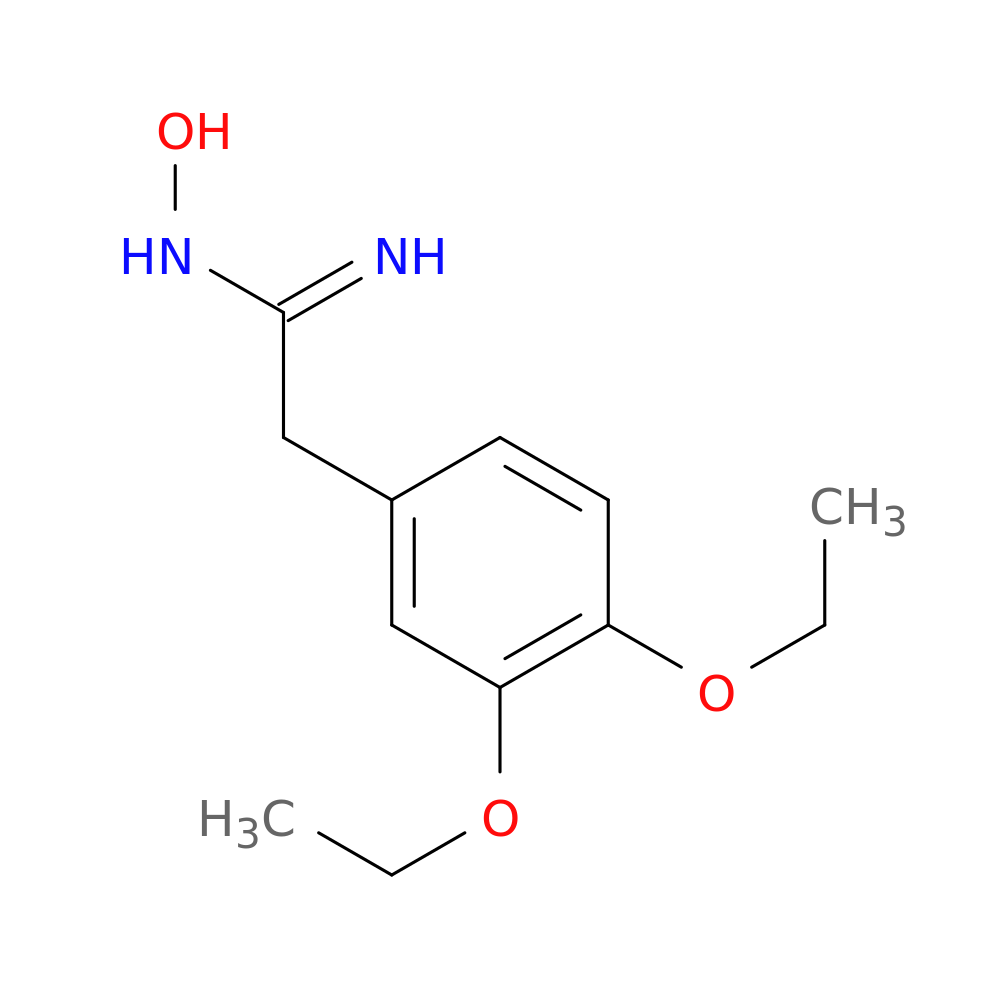 2-(3,4-Diethoxyphenyl)-N-hydroxyacetimidamide