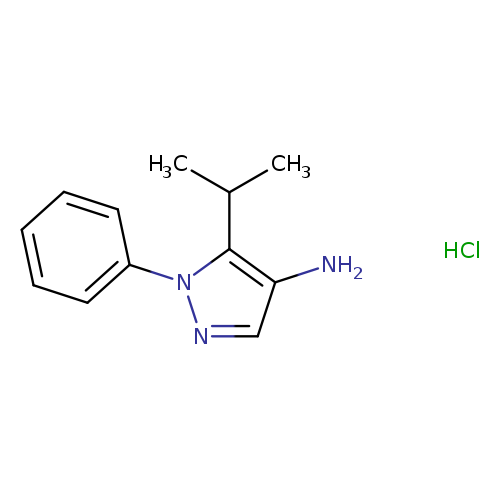 1-phenyl-5-(propan-2-yl)-1H-pyrazol-4-amine hydrochloride