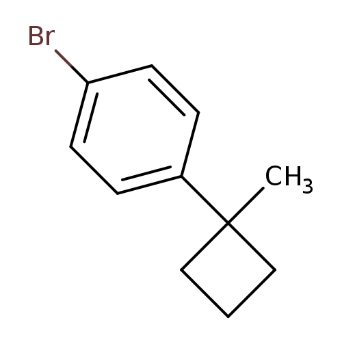 1-bromo-4-(1-methylcyclobutyl)benzene