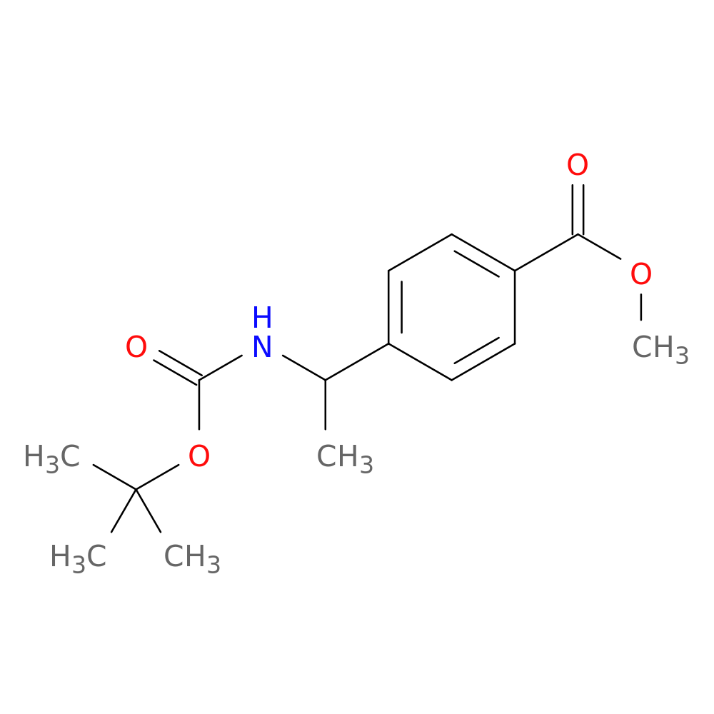 Methyl 4-[1-(Boc-amino)ethyl]benzoate