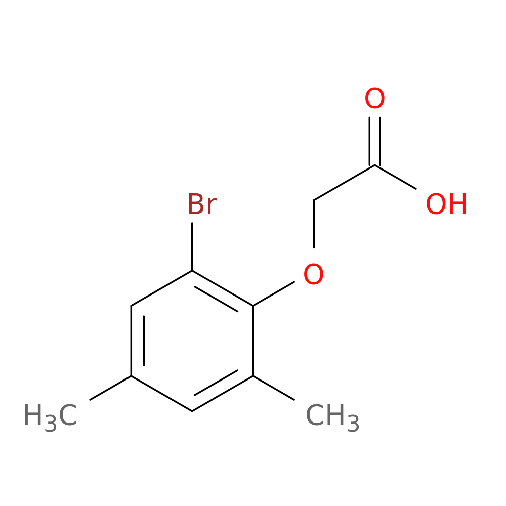 2-(2-Bromo-4,6-dimethylphenoxy)acetic acid