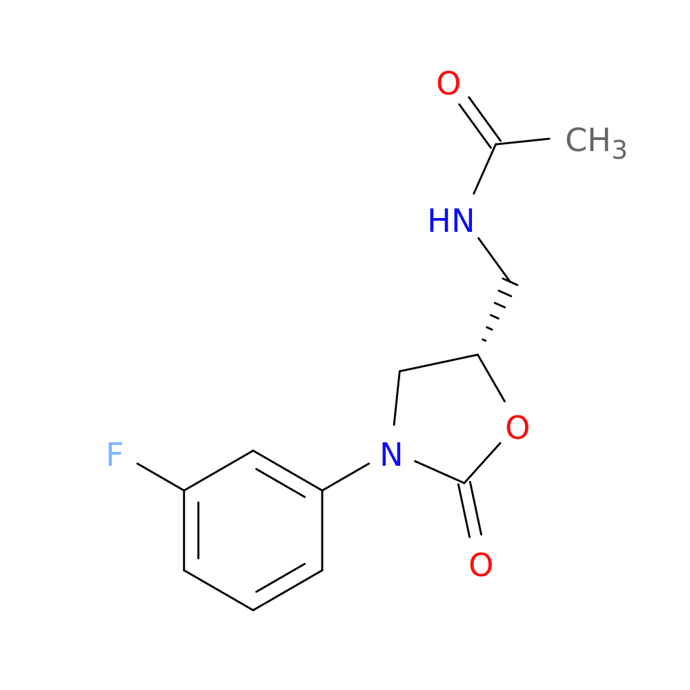 (S)-N-[[3-(3-Fluorophenyl)-2-oxo-5-oxazolidinyl]methyl]acetamide