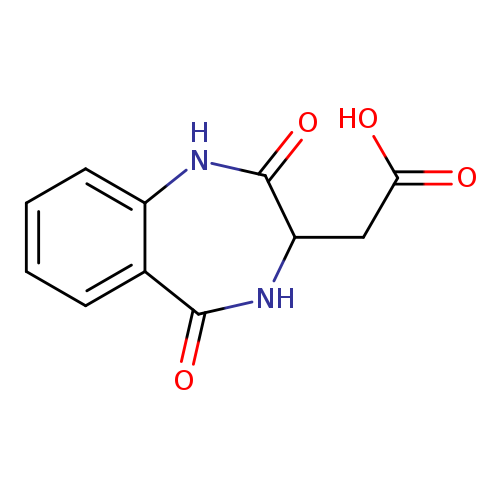 2-(2,5-dioxo-2,3,4,5-tetrahydro-1H-1,4-benzodiazepin-3-yl)acetic acid