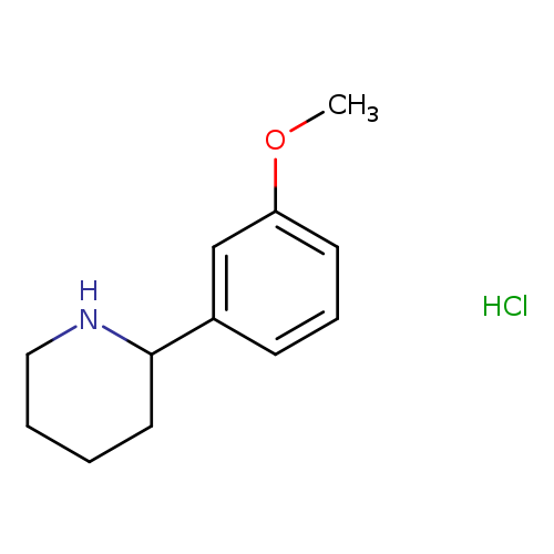 2-(3-Methoxyphenyl)piperidine hydrochloride