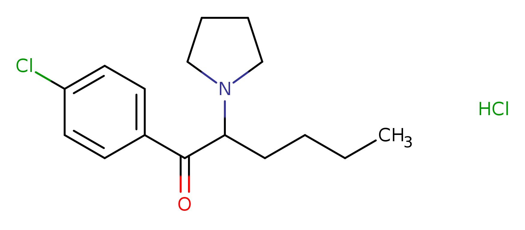 1-(4-chlorophenyl)-2-(pyrrolidin-1-yl)hexan-1-one,monohydrochloride