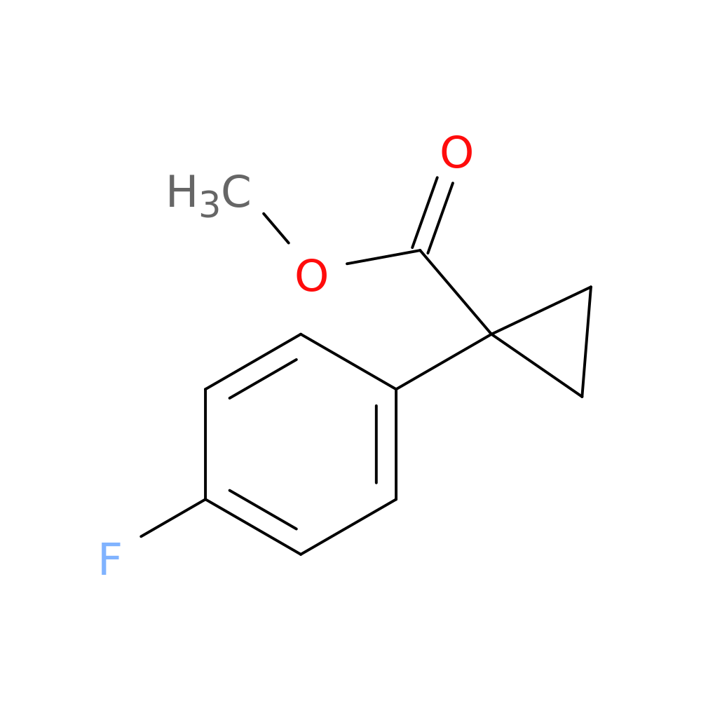 Methyl 1-(4-fluorophenyl)cyclopropanecarboxylate