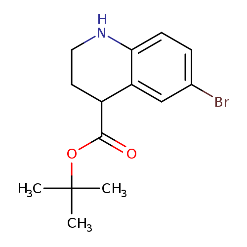 tert-butyl 6-bromo-1,2,3,4-tetrahydroquinoline-4-carboxylate