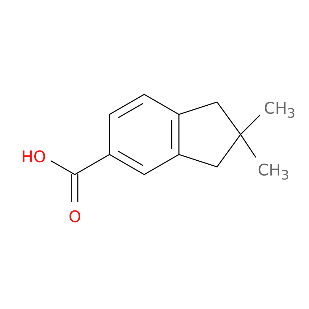 2,2-dimethyl-2,3-dihydro-1H-indene-5-carboxylic acid