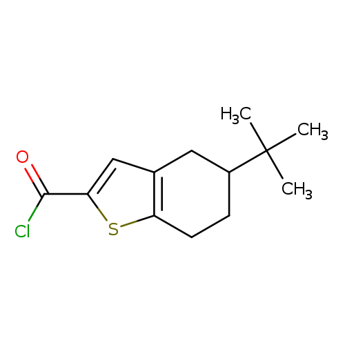 5-tert-Butyl-4,5,6,7-tetrahydro-1-benzothiophene-2-carbonyl chloride