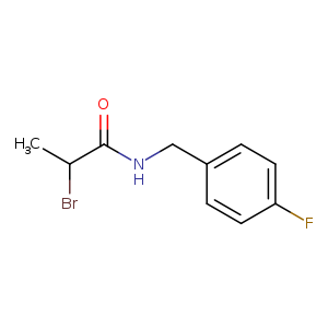 2-Bromo-n-(4-fluorobenzyl)propanamide
