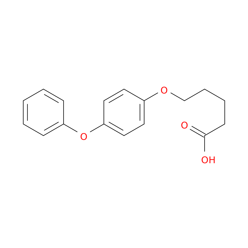 5-(4-phenoxyphenoxy)pentanoic acid