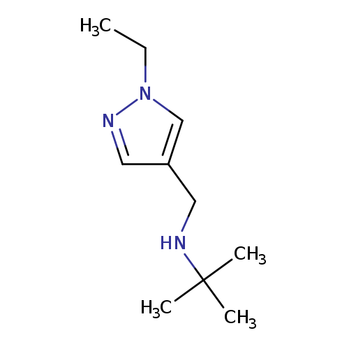 N-(tert-Butyl)-n-[(1-ethyl-1h-pyrazol-4-yl)methyl]amine
