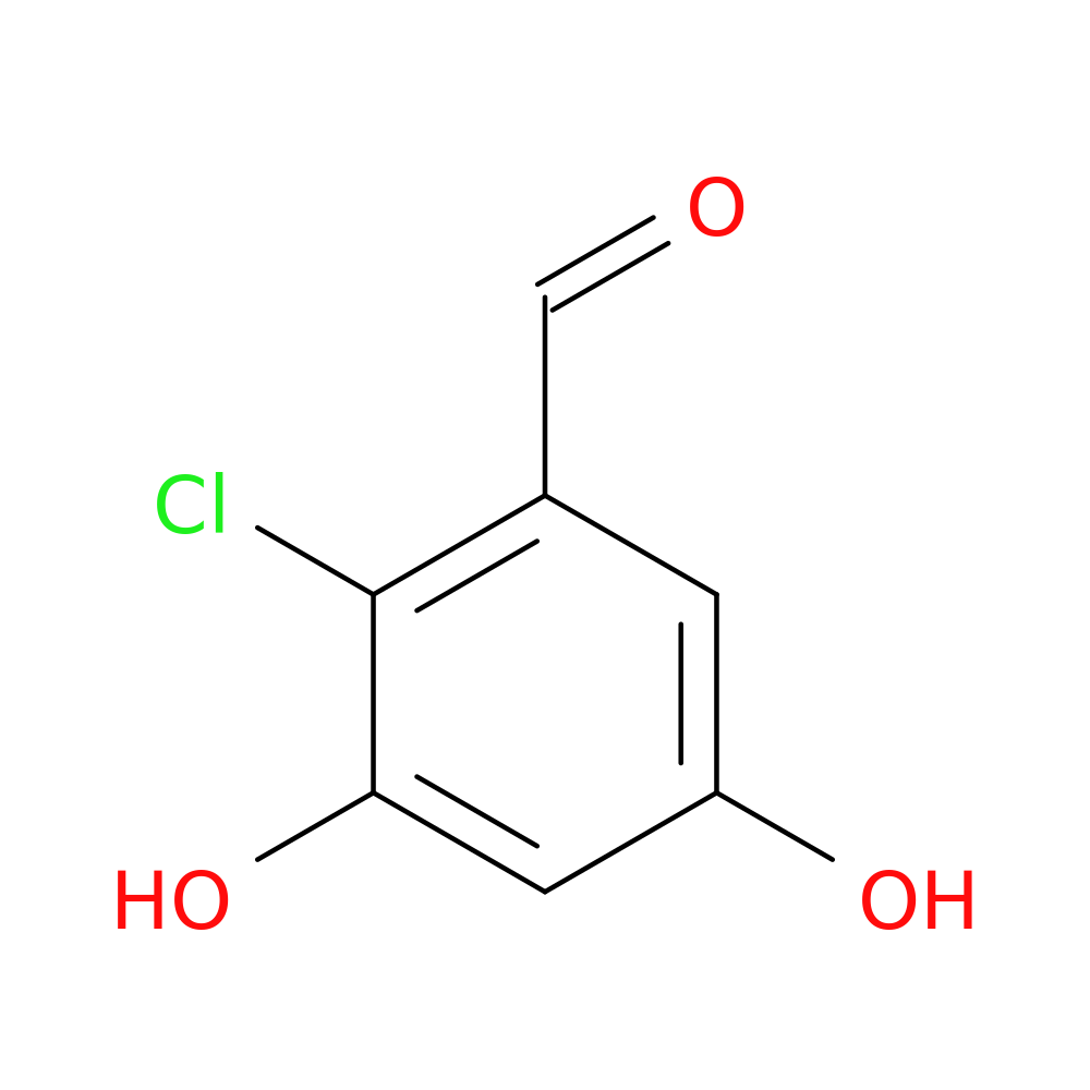 2-chloro-3,5-dihydroxybenzaldehyde