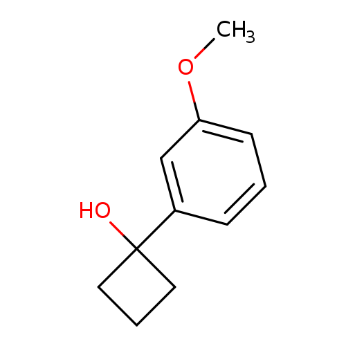 1-(3-methoxyphenyl)cyclobutan-1-ol