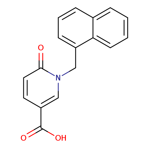 1-[(naphthalen-1-yl)methyl]-6-oxo-1,6-dihydropyridine-3-carboxylic acid