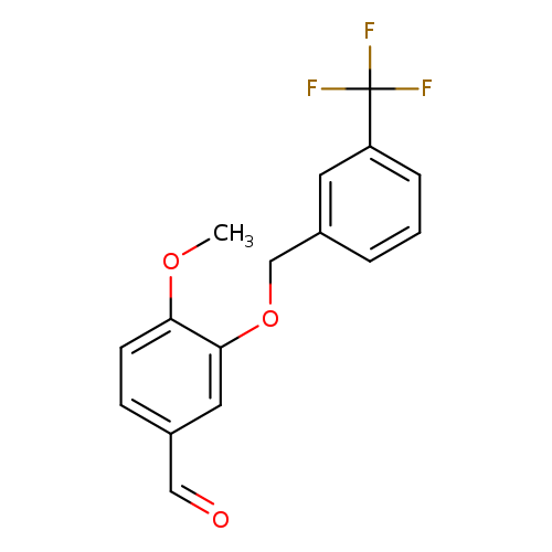4-Methoxy-3-([3-(trifluoromethyl)benzyl]oxy)benzaldehyde