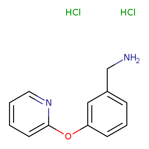 1-[3-(pyridin-2-yloxy)phenyl]methanamine dihydrochloride