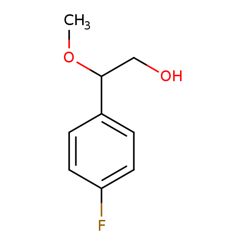 2-(4-fluorophenyl)-2-methoxyethan-1-ol