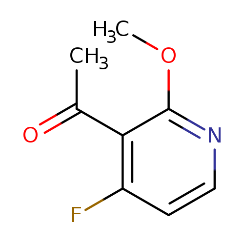 1-(4-fluoro-2-methoxypyridin-3-yl)ethan-1-one